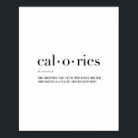 Poster Calories de définition<br><div class="desc">Calories de définition</div>