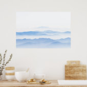 Poster Calque de la vallée de Foggy (Cuisine)