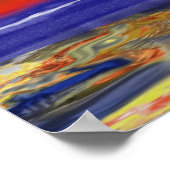 Poster Calques dans le monde Abstrait (Coin)