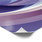 Poster Calques Pastel - Art Abstrait pour Calm & Co (Coin)