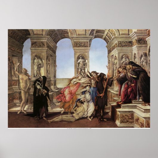 Poster Calumny d'Apelles (Devant)