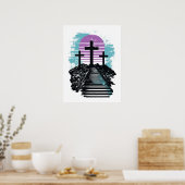 Poster Calvaire Golgotha c'est fini Moderne chrétien (Cuisine)