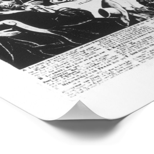 Poster Calvin et Luther (gravure) (Coin)