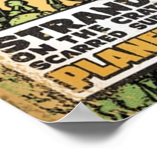 Poster Calvin Le Spaceman Spiffy (Coin)