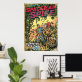 Poster Calvin Le Spaceman Spiffy (Bureau à domicile)