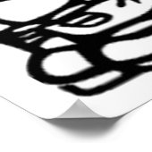 Poster Calvin Peeing (Coin)