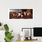 Poster Calydonian Boar Hunt, 1637-38 (Bureau à domicile)