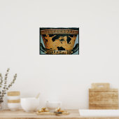 Poster Calyx-krater rouge grenier 2 (Cuisine)