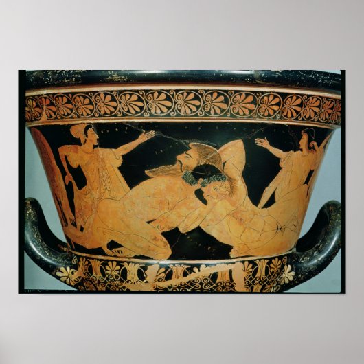 Poster Calyx-krater rouge grenier 2 (Devant)