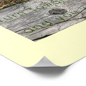 Poster Camano Island Washington Beach avec devis (Coin)