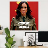 Poster Camarade Kamala 2024 (Bureau à domicile)