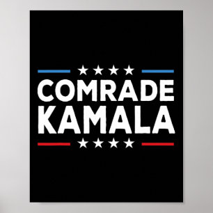 Poster Camarade Kamala Anti Kamala Harris