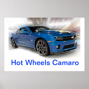 Poster Camaro Hot Wheels Edition Spéciale