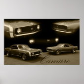 Poster Camaro SS (Devant)