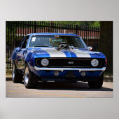 Poster Camaro SS 1969 (Devant)