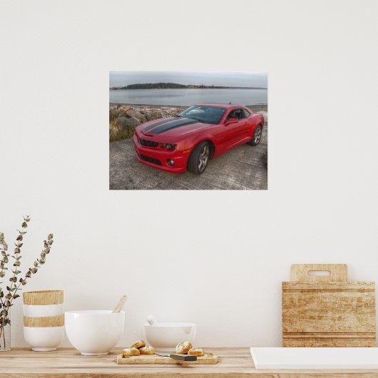 Poster Camaro SS/RS 2010 (Cuisine)