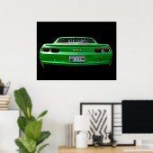Poster Camaro vert (Bureau à domicile)
