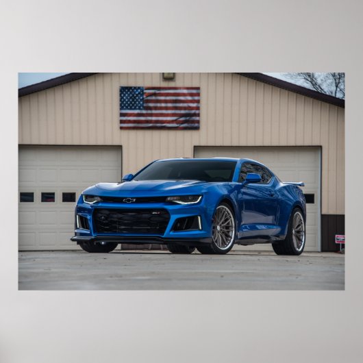 Poster Camaro ZL1 (Devant)