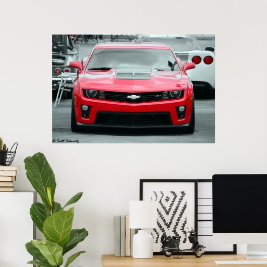 Poster Camaro ZL1 (Bureau à domicile)
