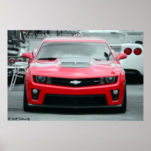 Poster Camaro ZL1 (Devant)