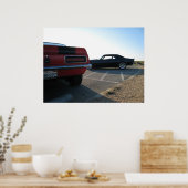 Poster Camaros classiques (Cuisine)