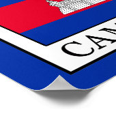 Poster Cambodge (Coin)