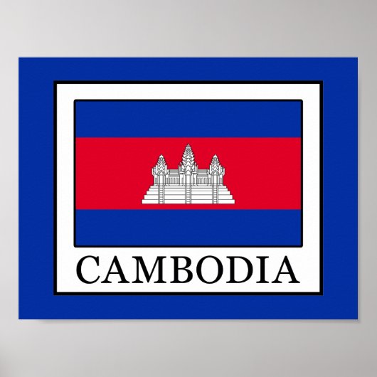 Poster Cambodge (Devant)