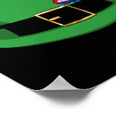 Poster Cambodge Fier Drapeau cambodgien Saint-Patricks Da (Coin)