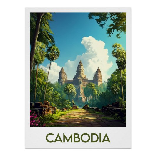 Poster Cambodia (Devant)