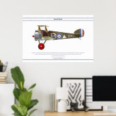 Poster Camel 43 Sqn (Bureau à domicile)