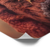 Poster Camel in Fall Clothes Art Print, Cozy Autumn (Coin)