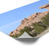 Poster Camel Rock, Nouveau-Mexique (Coin)