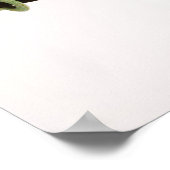 Poster Caméléon aux couleurs vives avec caractéristique 2 (Coin)