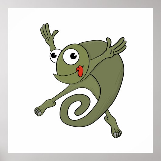 Poster Caméléon Incroyable (Devant)