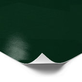 Poster Caméléon mignon vert (Coin)