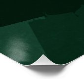 Poster Caméléon vert mignon (Coin)