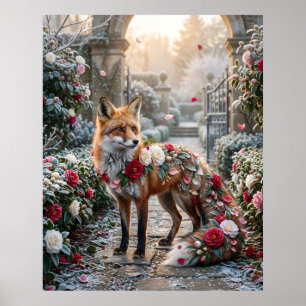 Poster Camélia Jardin Grâce Fox