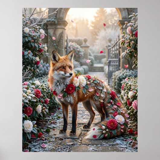 Poster Camélia Jardin Grâce Fox (Devant)