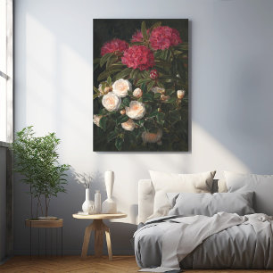 Poster Camélias et rhododendrons