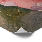 POSTER - 'Camellia en fleurs' (Coin)
