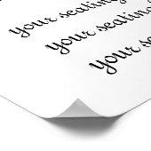 POSTER CAMELLIAS BLANCS CACHES (Coin)