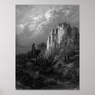 Poster Camelot de Gustave Doré 1868