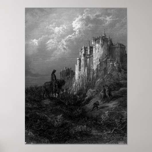 Poster Camelot de Gustave Doré 1868 (Devant)