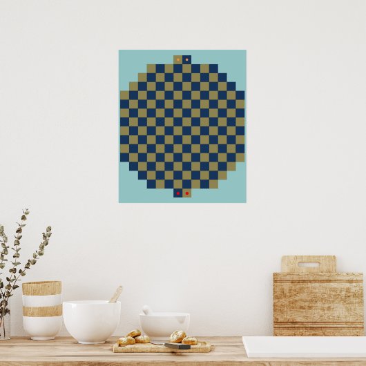 Poster Camelot Vers II (Chivalry) Game Board (Cuisine)