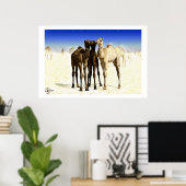 Poster Camels (Bureau à domicile)