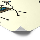 Poster Camels Caravan Motif décoratif sans couture (Coin)