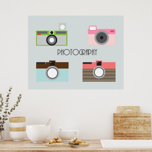 Poster camera (Keuken)