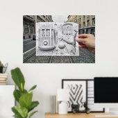 Poster Caméra Crayon Vs - Ce N'Est Pas De La Gravité (Bureau à domicile)