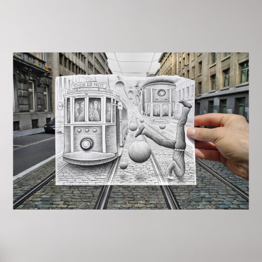 Poster Caméra Crayon Vs - Ce N'Est Pas De La Gravité (Devant)