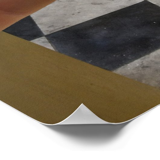 Poster Caméra Crayon Vs - Checkmate (Coin)